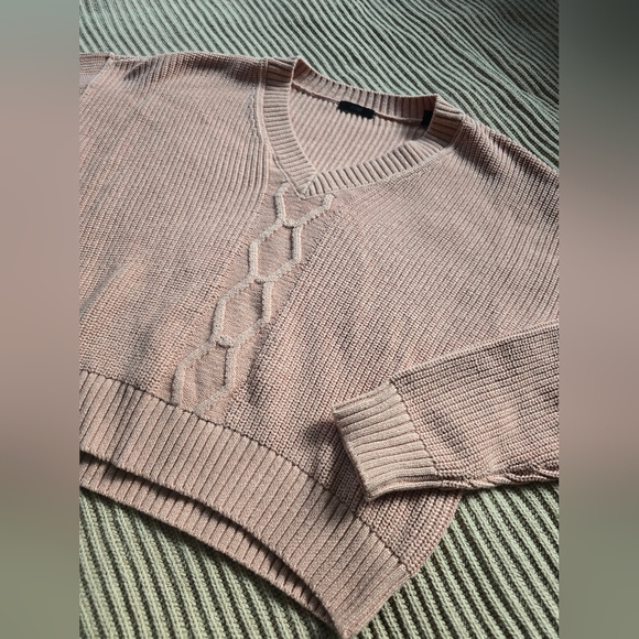 ATM Anthony Thomas Melillo Cashmere Blend Cable Knit Sweater - Picture 3 of 7